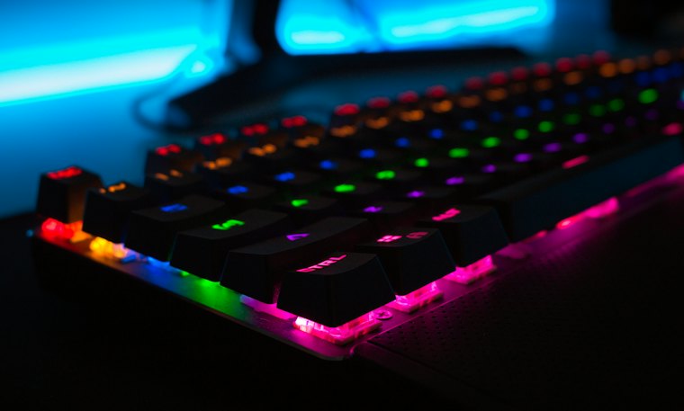 Clavier rétroéclairé RGB
